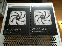 Thermaltake CT120 PC Cooling Fan White, Gehäuselüfter 2x 2er Pack Nordrhein-Westfalen - Marl Vorschau