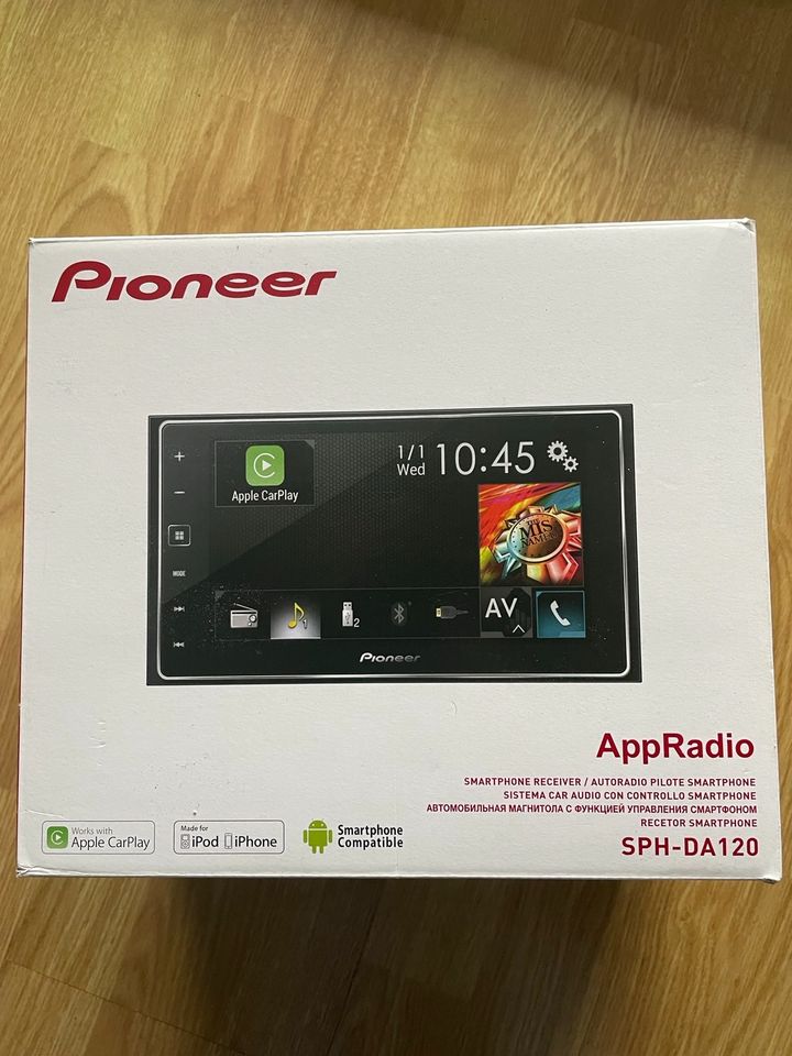 Pioneer SPH-DA 120 2DIN Radio in Mitterteich