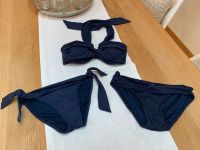 Orig Seafolly Bikini XS 34 Blau mit 2 Hosen Dunkelblau Navy Bayern - Traunstein Vorschau