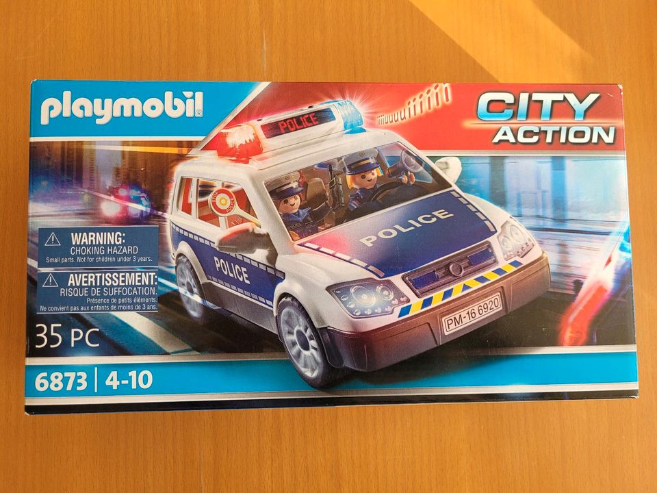 Playmobil 6873 City Action - Polizei-Pkw - 35teilig - NEU! in Töging am Inn
