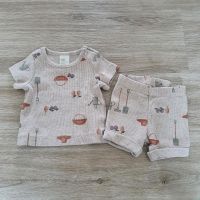 Geripptes Baumwoll Set Hose Shirt H&M Gr 56 Neu Gießkanne Saarland - Bous Vorschau