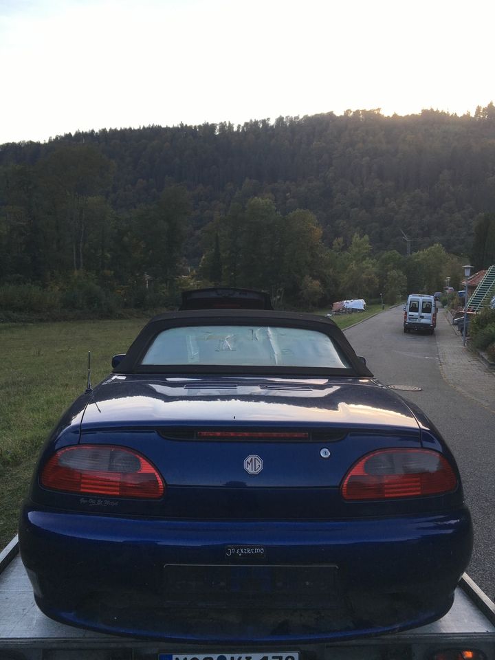 Rover mgf (Cabrio) in Zwingenberg