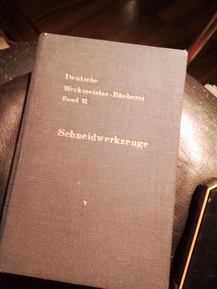 Deutsche Werkmeister Bücherei Schneidwerkzeuge Schlosserkram in Leipzig