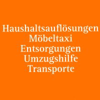 Möbeltaxi,Umzugshilfe,Transporte, Entsorgung, seriös+zuverlässig Niedersachsen - Visselhövede Vorschau