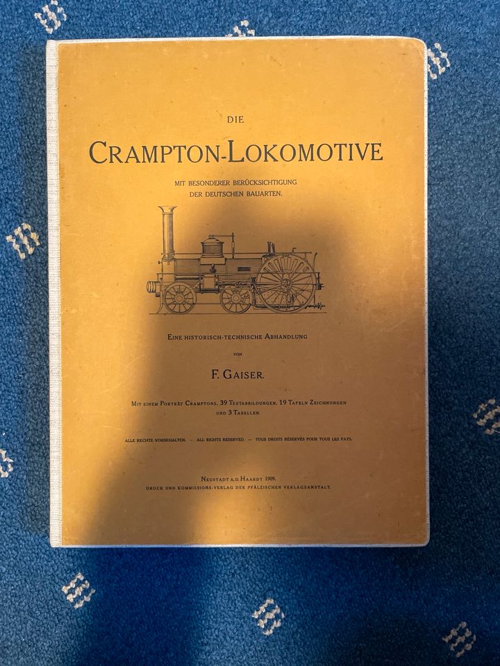 Die Crampton-Lokomotive, 1909 in Oerlinghausen