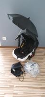 Babyschale mit ISOFIX universal Station, Reisebett, Windeleimer Sachsen-Anhalt - Bördeland Vorschau