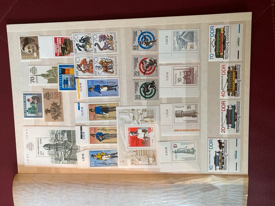 Briefmarken DDR 1987 postfrisch in Potsdam