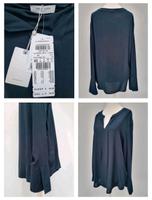 Gerry Weber Langarm Bluse Gr. 42 / XL dunkelblau Casual fit Hessen - Erbach Vorschau