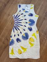 Neu mit Etikett Desigual Kleid weiß Blume S 36 NP 80€ Hessen - Schmitten Vorschau