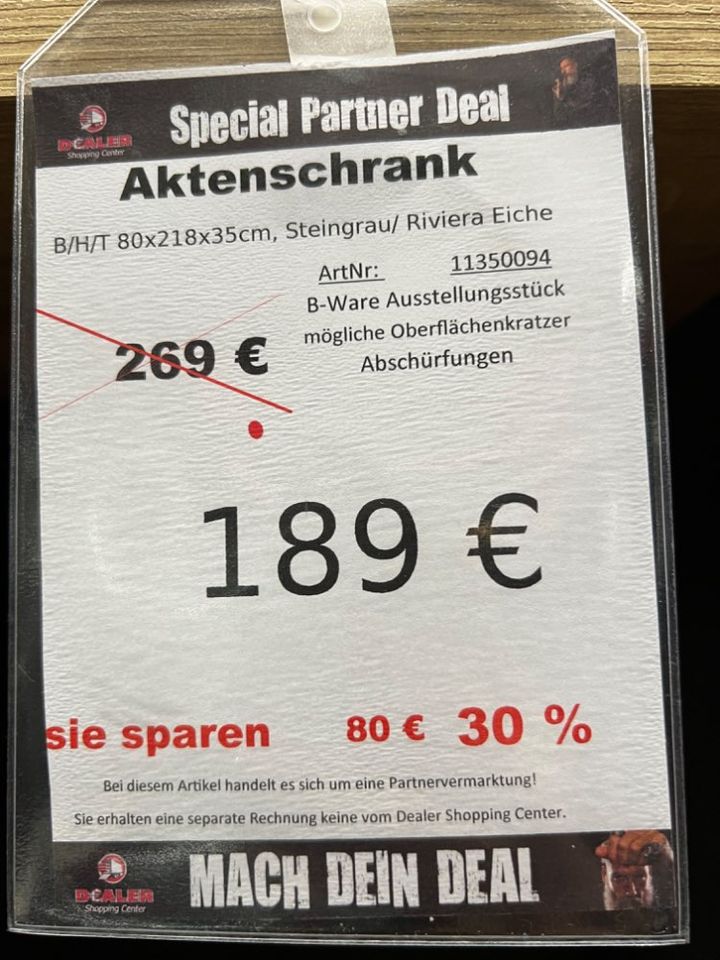 (MG) Aktenschrank / Schrank / Büroschrank statt 269,-€ in Zeitz