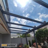 Terrassenüberdachung Vordach Carport Sonnenschutz 4 m x 2 m Hessen - Nauheim Vorschau