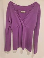 FTC Strick-Oberteil Pullover V-Ausschnitt lila Cashmere Gr. M TOP Düsseldorf - Volmerswerth Vorschau