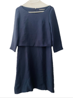 ESPRIT elegantes schlichtes blaues Kleid fürs Büro Gr.34(36)/XS-S München - Moosach Vorschau