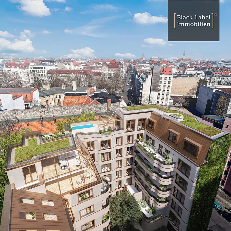 Urbanes Luxusleben auf 2 Etagen mit Garten in Berlin