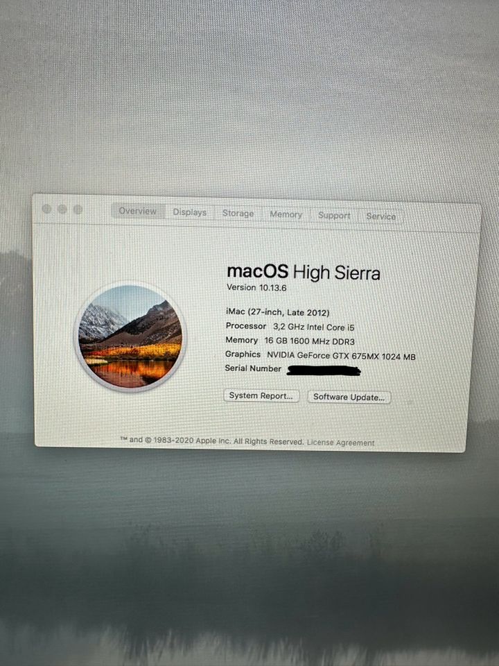iMac (27-inch, Late 2012), Core i5 3,2GHz, 16GB RAM, 1TB HDD in Düsseldorf