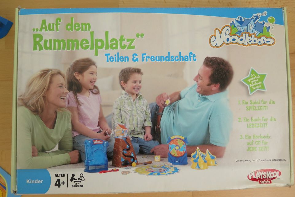 Gesellschaftsspiele "Auf dem Rummelplatz" in Bretten