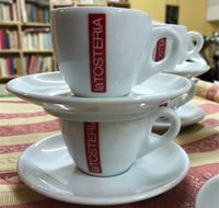Espresso Tasse aus ein bar aus Rom  Garbatella D‘Ancap Porzellan Bayern - Tegernheim Vorschau