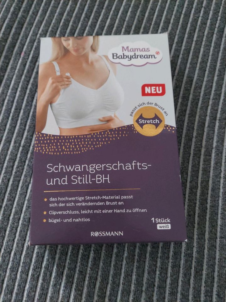 Schwangerschafts- und Sill-BH Mamas Babydream Gr. L , weiß neu in Burgdorf