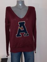 ABERCROMBIE Pullover College -Stil M L weinrot bordeaux München - Ramersdorf-Perlach Vorschau