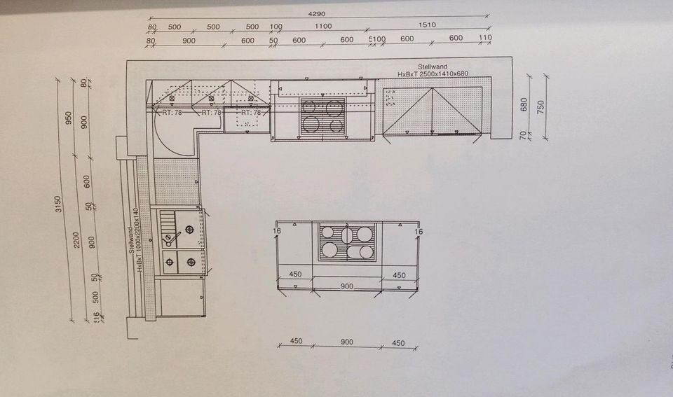 Massivholz Landhausküche zum Sonderpreis von 4.550 Euro in Erding