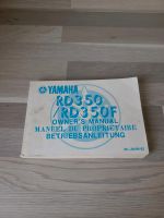 Betriebsanleitung Yamaha RD 350 / RD 350F inkl Schaltplänen Baden-Württemberg - Waiblingen Vorschau