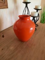 Retro Vintage Blumenvase orange. ❤ Saarland - Schiffweiler Vorschau