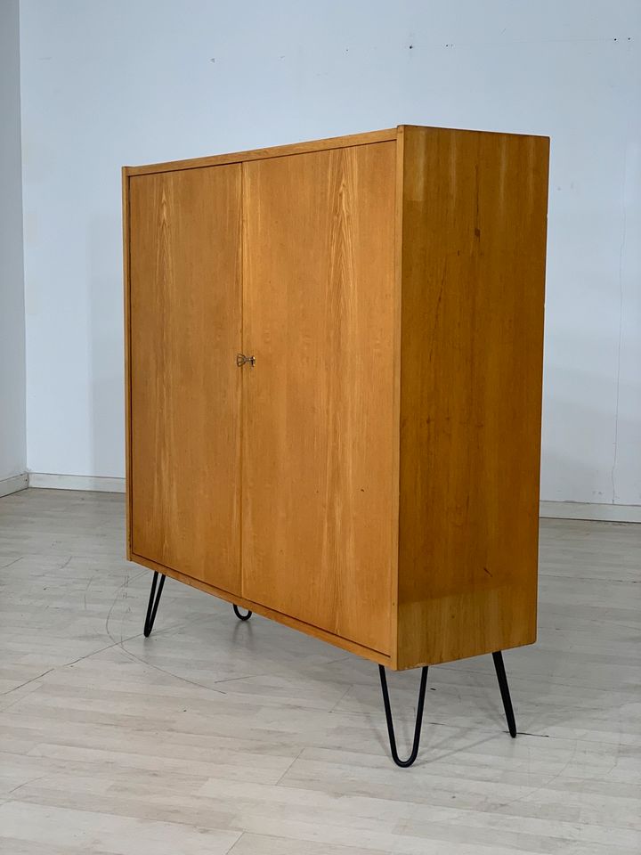 MID CENTURY HELLERAU KOMMODE WÄSCHESCHRANK SCHRANK VINTAGE in Berlin