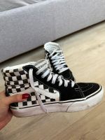 Vans SK8-High Platform Plateau kariert Düsseldorf - Benrath Vorschau