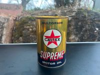 Sammler Öldose Caltex Supreme, Motor Oil, gefüllt! Historisch Baden-Württemberg - Berglen Vorschau