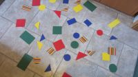 Geometrische bunte Formen, Kinderzimmer, Fensterbild, NEU Nordrhein-Westfalen - Rhede Vorschau