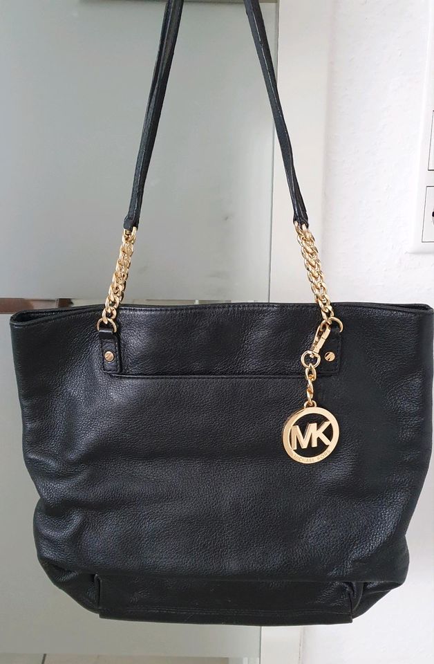 Michael Kors Daunenjacke + Shopper Tasche, Schwarz, 115€ in Niestetal