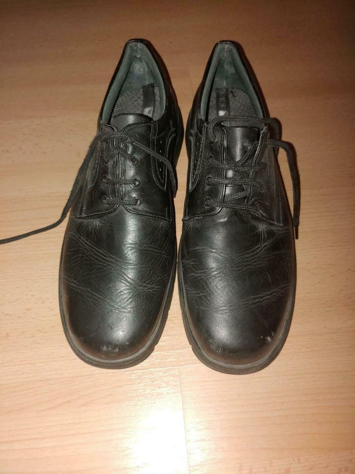 Gliders Herrenschuhe Gr. 46 Anzugschuhe schwarz Business Schuhe in Grafschaft