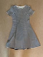 Neuwertiges Sommerkleid maritim blau weiß gestreift A-Linie Gr. S Hamburg-Nord - Hamburg Eppendorf Vorschau