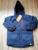 Blaue wattierte Winterjacke H&M Größe 128 NEU Bayern - Sonnefeld Vorschau