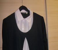 Damenshirt Blusenshirt Doppeloptik schwarz / weiß Sixth Sense Nordrhein-Westfalen - Lünen Vorschau
