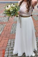 Zweiteiliges Brautkleid | 36/38 | Boho | Spitze Bremen - Neustadt Vorschau