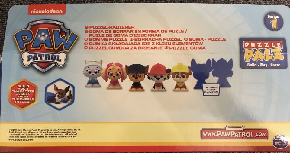 Paw Patrol Puzzle Radierer in Tirschenreuth