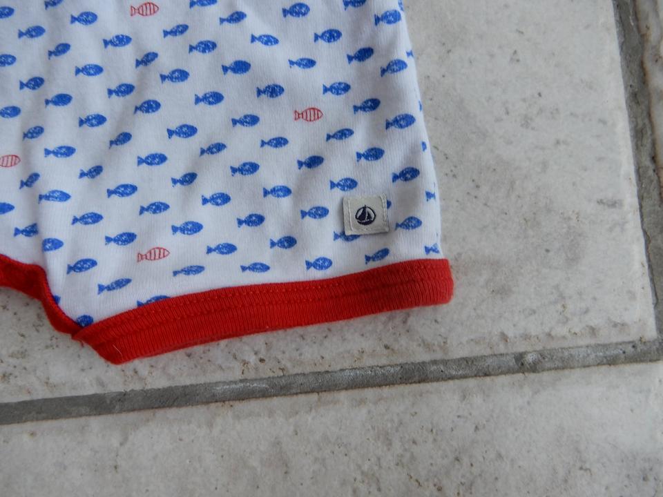 NEUw Strampler/ Schlafanzug von Petit Bateau Gr. 6m/67cm = Gr. 62 in Sankt Wolfgang