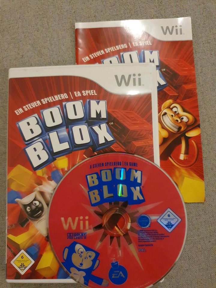 Wii: Boom Blox, de Blob, Nights, SSX, Rabbids, Mercury Meltdown in Hamburg
