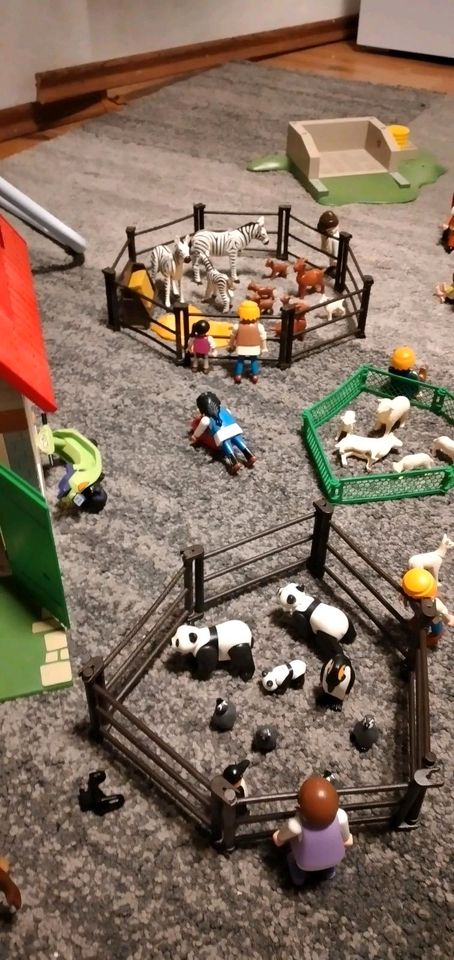 Playmobil Tierpark Bauernhof Zoo Spielplatz Tiere Reiterhof in Langen (Hessen)