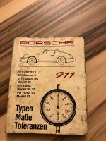 Original Porsche Typen Maße Toleranzen 911 C2/4 RS Turbo  91-93 Baden-Württemberg - Korntal-Münchingen Vorschau