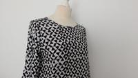 S.Oliver Bluse Businessbluse Langarmbluse Viskose schwarz weiß München - Laim Vorschau