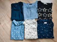 H&M Takko C&A Bluse Shirt Gr. 146/152 Sterne Herzen Schleswig-Holstein - Satrup Vorschau