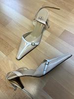 Elegance Schuhe,High Heels,Gr.40,echt Leder,beige Nordrhein-Westfalen - Kaarst Vorschau