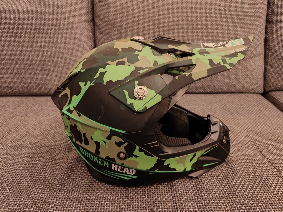 Motocross Helm M in Verl