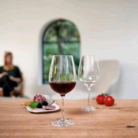 Sechs Leonardo Teqton Rotwein Gläser Cabernet Sauvignon Weinglas Köln - Bayenthal Vorschau