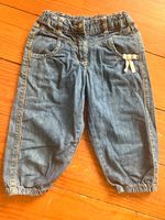 VERTBAUDET Jeans Capri 3/4 blau - 122 126 - 8 Jahre Schleswig-Holstein - Osterby  Vorschau