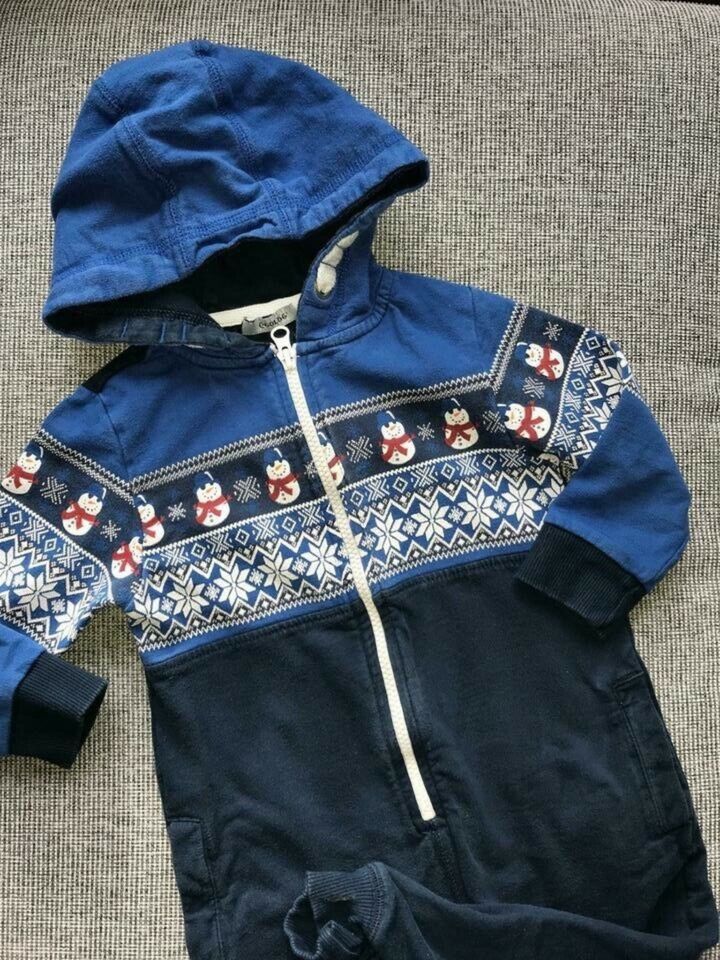 Next Winter Overall Onesie dunkelblau in 92 1,5-2 Jahre in Hennef (Sieg)