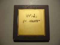 Intel Pentium 60 Prozessor Goldcap CPU Bayern - Schwebheim Vorschau