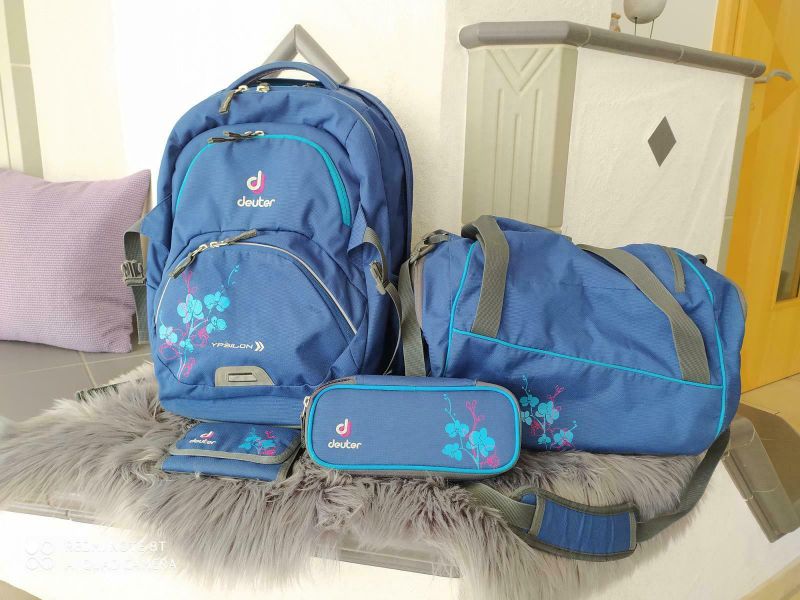 Deuter Set 4-tlg. Schulrucksack Ypsilon steel Orchideen inkl. in  Baden-Württemberg - Burladingen | eBay Kleinanzeigen ist jetzt Kleinanzeigen